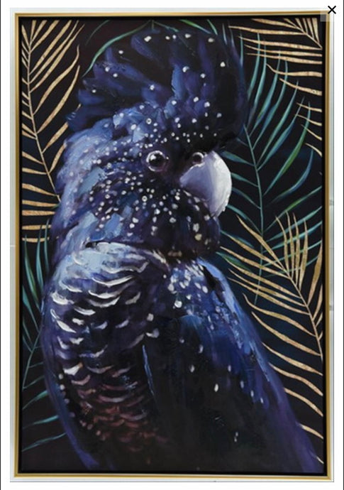 Cockatoo Framed Canvas