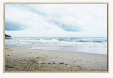 Virginia Beach Framed Canvas