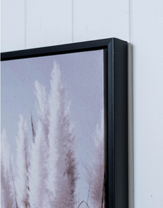 Pampas Grass Framed Canvas