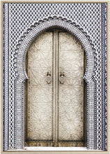 Load image into Gallery viewer, Arched Doorway Framed Canvas