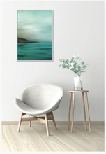 Load image into Gallery viewer, Shore-Line Abstract Framed Canvas Painting
