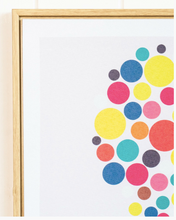 Load image into Gallery viewer, Rainbow Bubble Elephant Framed Canvas